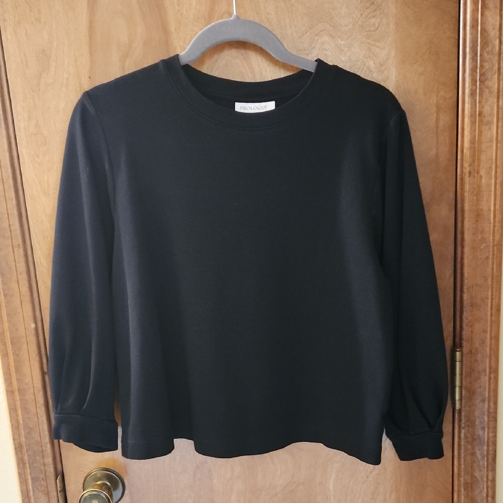 Black Long Sleeve Top